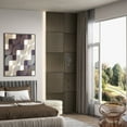 thumbnail image 4 of HOMCOM 4 Pack Acoustic Wall Panels, 24" x 24" Wood Wall Panels, Brown, 4 of 8