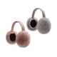 thumbnail image 1 of Orejeras de felpa Salvador 2 uds Calentador de orejas de invierno Color Gris Rosa oscuro, 1 of 10