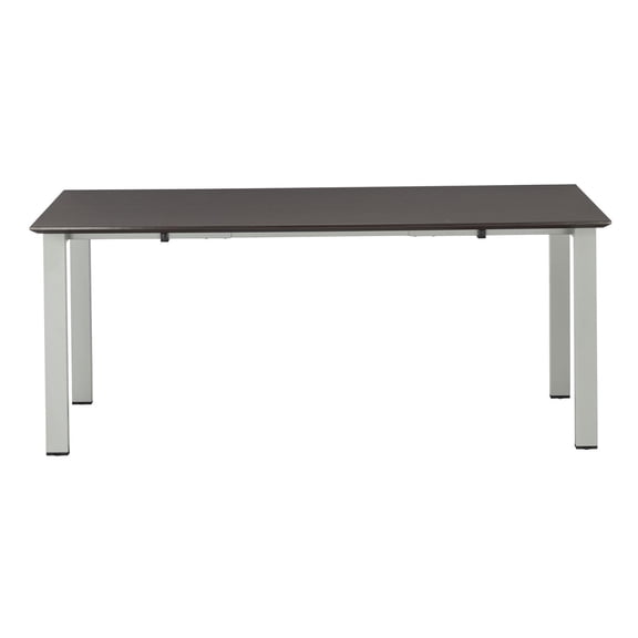 Mayline Medina Table Desk With Straight Top In Mocha Finish MTD72LDC