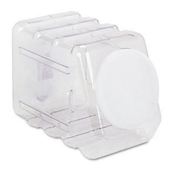 Pacon 27660 Interlocking Storage Container with Lid Clear Plastic