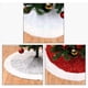 thumbnail image 4 of Falda para árbol de Navidad JAMW 48 pulgadas tela de lentejuelas de felpa, 4 of 4