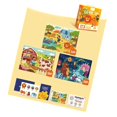 thumbnail image 2 of Kids Jigsaw Puzzles Logical Thinking Hands On Ability Training Early Educational Toys for Children Phase 3 MD3103, 2 of 4