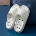 thumbnail image 3 of Shower Slippers for Men Women Quick Drying Soft Sole Non- Bathroom Slipper on Slides, 3 of 5