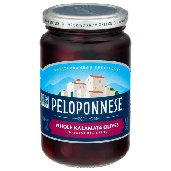 Peloponnese Kalamata Olives 7 oz (Pack Of 6)
