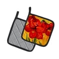 thumbnail image 2 of Flower - Amaryllis Pair of Pot Holders, 2 of 3