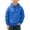 Blue, variant on Amidoa Hoodies for Boys Zip Fleece Hooded Sweatshirt Long Sleeve Kids Fashion Hoodie Fall Winter Clothes Blue Size 6-7 Years