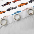 thumbnail image 4 of Castle Fairy Kids Children Colorful Car Curtains Pack of 2 (42x84 Each),Transportation Theme Curtains Blackout,Cartoon Truck Bedroom Curtains,Microfiber Bedroom Decor, 4 of 6