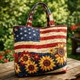 thumbnail image 2 of 250th Anniversary Commemorative Unisex Design Tote Bag Quilted Large Capacity For For Women Men Daily Shopping Travel, 2 of 5