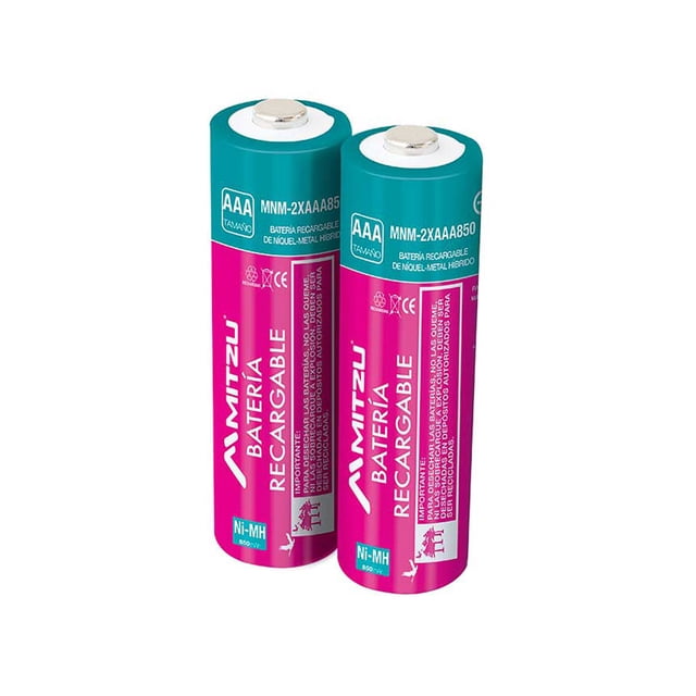 MITZU BATERIA REC."AAA/2" 850MAH Mitzu MNM2XAAA850
