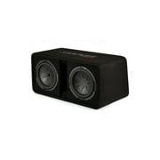 Kicker 48DCWR102 CompR Dual 10 2-Ohm Subwoofer Enclosure