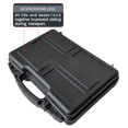 thumbnail image 2 of Hard Rifle Case with Pick & Pluck Foam - TSA Approved Gun Storage DS3TeK™ Polypropylene Latch - Black, 2 of 6