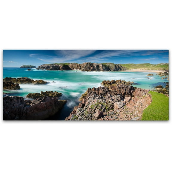 Trademark Fine Art "Coast of Lewis" Canvas Art by Michael Blanchette Photography