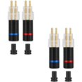 thumbnail image 1 of wonima11 Acxico 2Sets Earphone Cable Pin Metal Plug Connector Adapter for Sennheiser HD650 HD600 HD580 HD25, 1 of 1