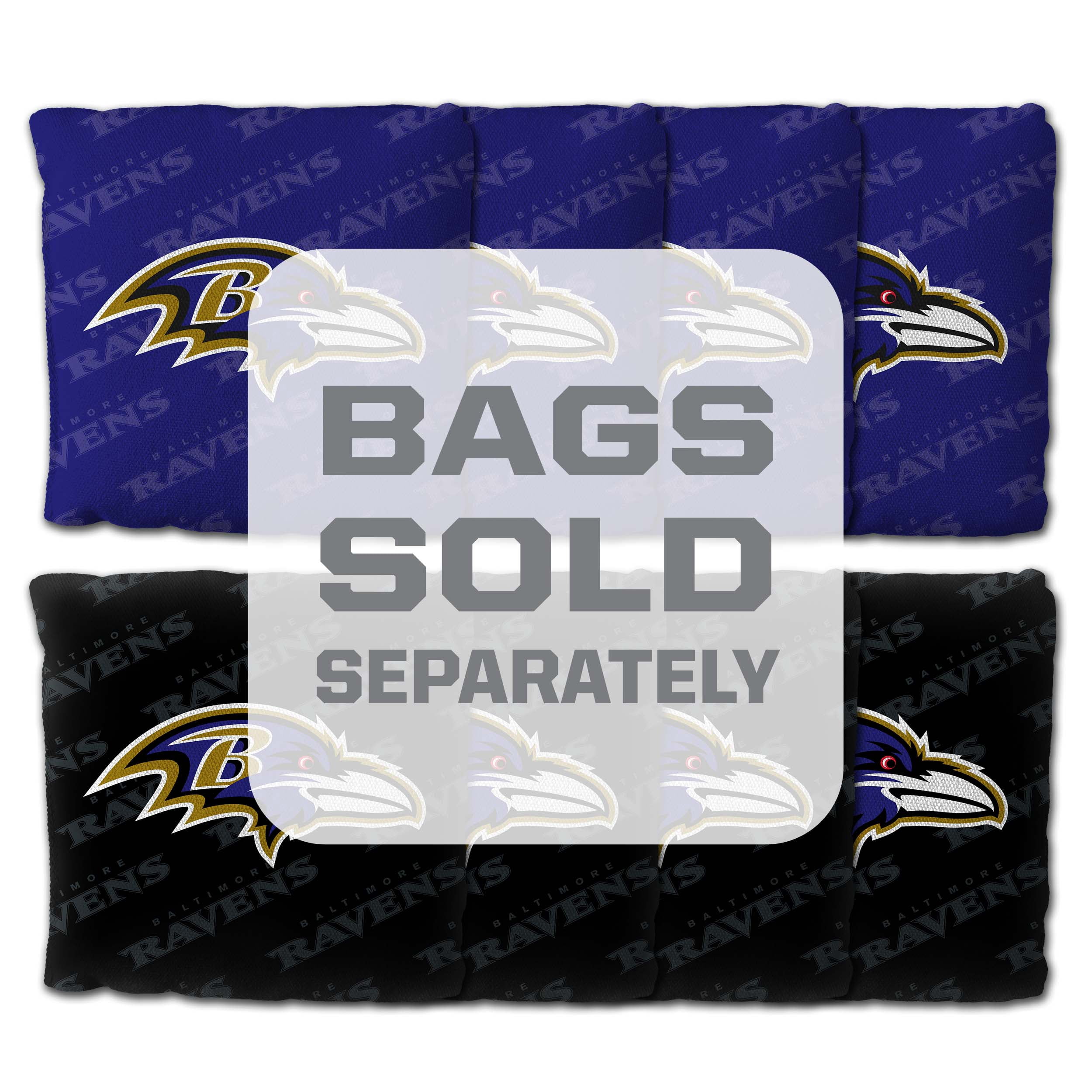 YouTheFan NFL Baltimore Ravens 2' x 4' Cornhole Game No Bags