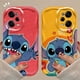 thumbnail image 5 of Cartoon Disney Stitch 3D Wave Case For Xiaomi Redmi 12 12C 12R 11A 13C 10 10C 10X 9 Power 9A 9C 9T 8 K70E K70 K60 K50 Pro Cover, 5 of 5