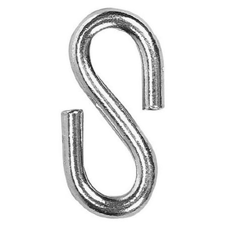 

Campbell B5954024 N0.40 Zinc Plated Steel S Hook 6 Count