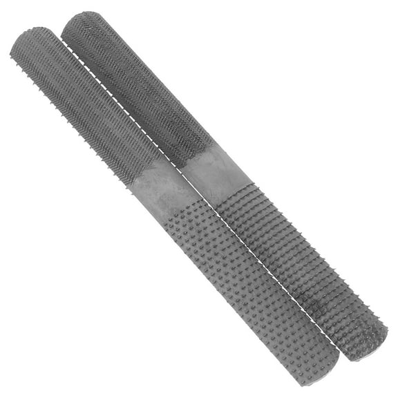 COSMOBETTY Woodworking Hand Tools Rasp 2 Sets Ergonomic Design Light Grey