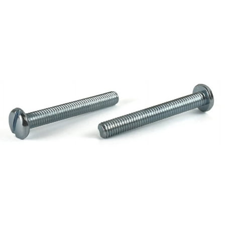 

1/4-20 x 1/4 Machine Screws / Slotted / Pan Head / Steel / Zinc - 4000 Piece Carton
