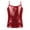 Red, variant on LiiYii Kids Girls Dance Party Camisole Sequins Adjustable Spaghetti Shoulder Straps Tank Top Lake Blue 14
