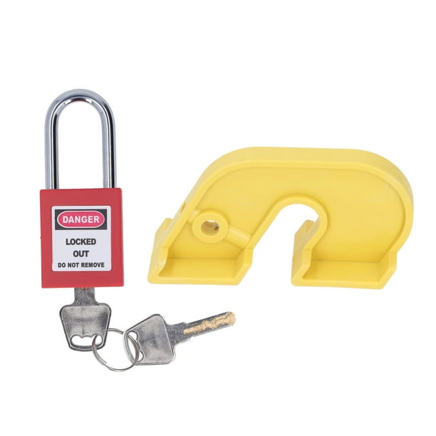 Circuit Breaker Lockout With 38mm And 2 Keys, Wear Temperature Difference Resistance Breaker