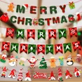 thumbnail image 2 of Decoraciones de pancartas de Feliz Navidad para el hogar, guirnaldas, Papá Noel, regalo de Navidad, decoración de Navidad, Año Nuevo, 2 of 5