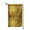 Square, variant on Garden Flag Gold Pattern Double Sided Small Yard Holiday Garden Flag for Outside Decor 12.5x18 Inch Fillet