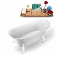 thumbnail image 4 of 59" Streamline N1080CH Clawfoot Tub and Tray With External Drain, 4 of 4