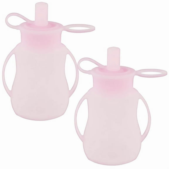 2 * Silicone Baby Food Pouches-As Shown