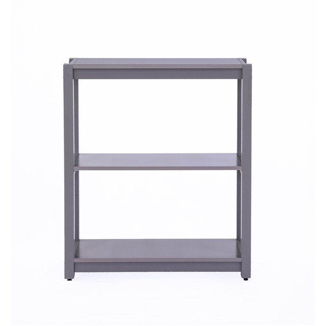 Global Furniture USA Medium Grey 3 Shelf Bookcase