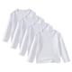 thumbnail image 2 of Blusas y camisas de manga larga con cuello redondo para niños pequeños, moda para niños, lindo color sólido, suave, top de manga larga, camiseta de cuello redondo, conjunto de cuatro piezas, top para, 2 of 7