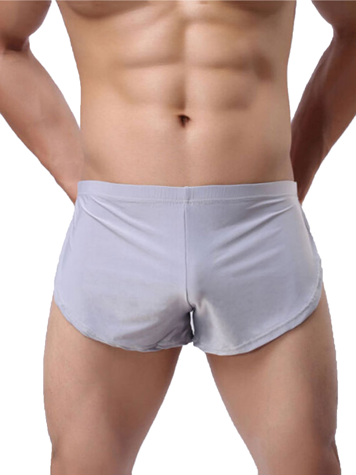 Mens Loose Short Brief Underpants Boxer Trunk Pyjama Bottoms Home Pants M-XXL 