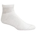 thumbnail image 1 of Curative Diagnostics Diabetic Socks Size 9 - 11 Ankle3 Pair Pack -White, 1 of 2