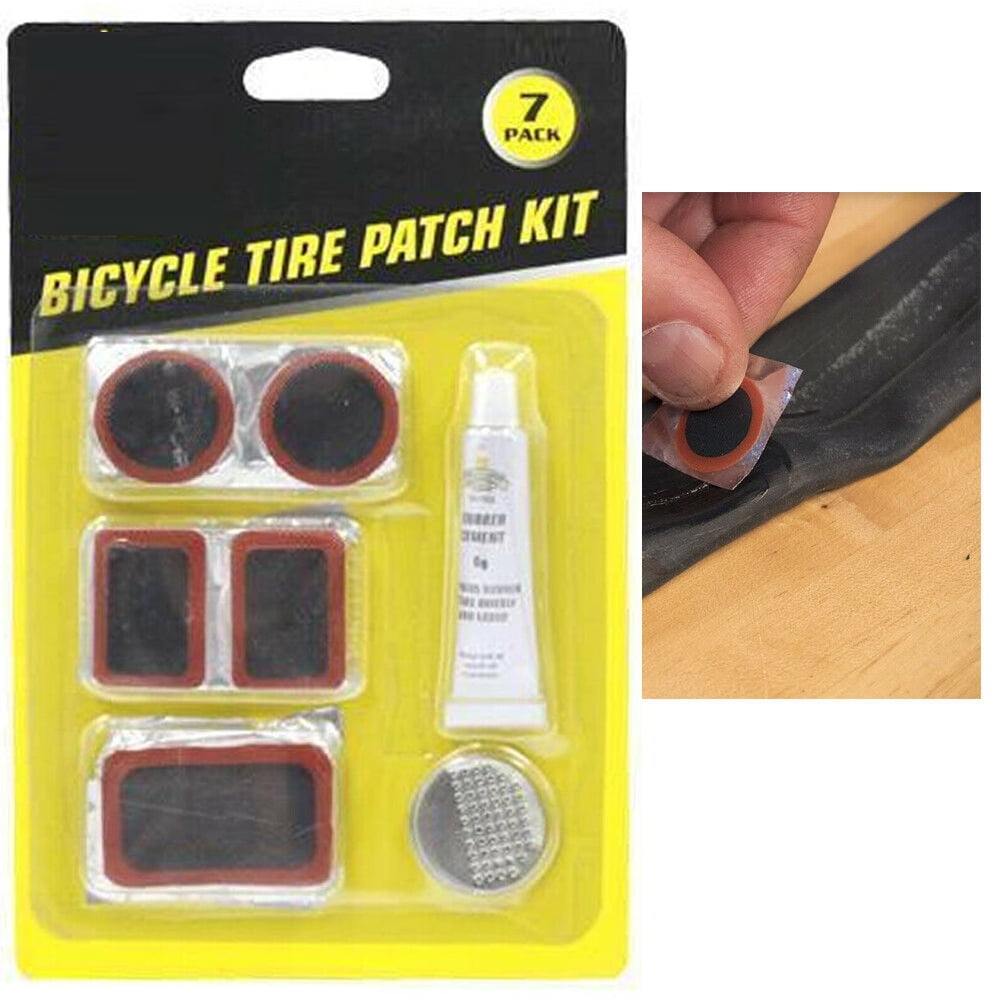 7 Pcs Bicycle Bike Flat Tire Repair Kit 