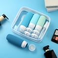 thumbnail image 5 of Micebay Silicone Travel Bottles, Leak Proof Toiletry Containers for Shampoo, Conditioner & Lotion, Blue, 5 of 8