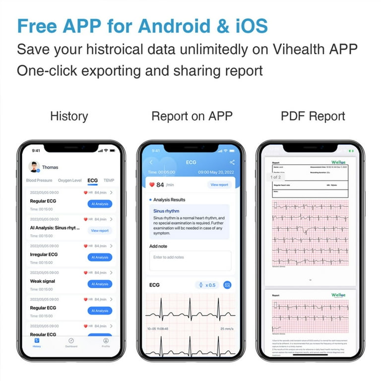 Checkme Pulsebit EX Waterproof Bluetooth ECG Monitor