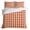 Orange, variant on Queen Size 3 Pieces Duvet Cover Sets Orange White Buffalo Checker Bedding Set,Microfiber Soft Comforter Cover with Pillow Shams,Luxury Quilt Covers for Bedroom Decor Classic Lattice Plaid