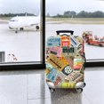thumbnail image 5 of Luggage Cover Suitcase Protector Travel Luggage Cover Suitcase Protector Baggage Covers (L), 5 of 5