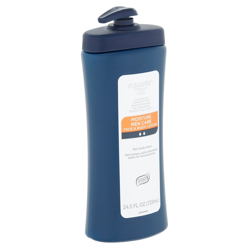 Equate Men Moisture Men Care Face & Body Lotion, 24.5 fl oz