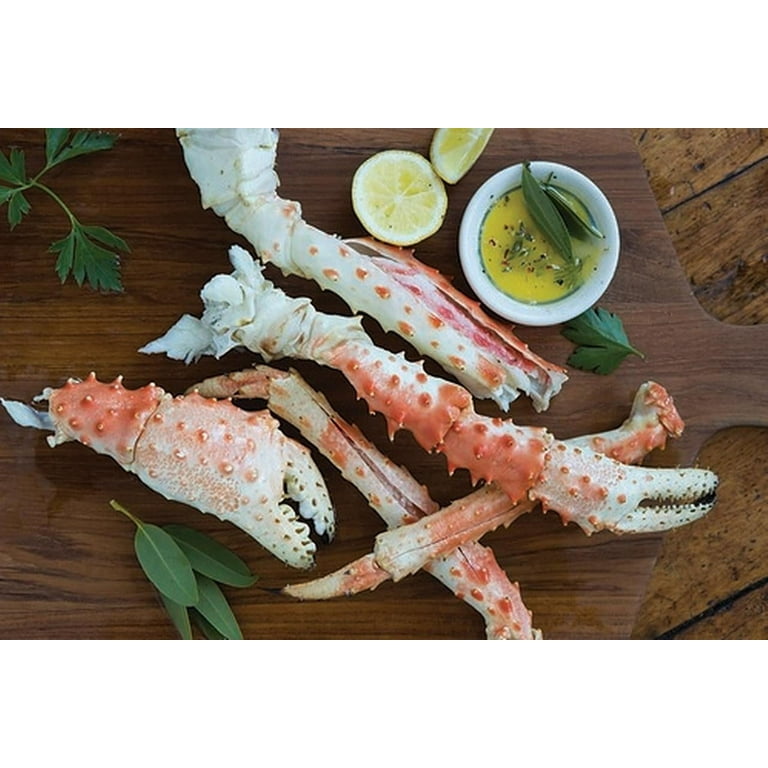 Sam's Choice King Crab Legs 1.5lb 16g Protein per 3 oz(84g/About One Cluster) Serving Contains Crab