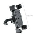thumbnail image 3 of Foqnuq Universal Motorcycle and Bicycle Phone Mount, Adjustable Handlebar Phone Holder, 360° Rotating Mobile Phone Bracket for Navigation and Hands-Free Use, 3 of 7
