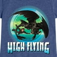 thumbnail image 3 of How to Train Your Dragon - High Flying - Toddler & Youth Girls Short Sleeve Graphic T-Shirt, 3 of 5