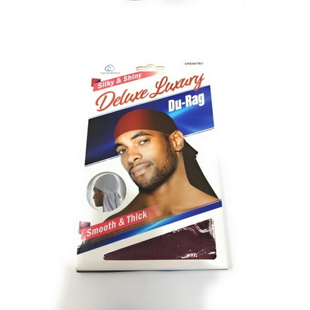 Dream Deluxe Luxury Silky Shiny Durag Wave Builder Smooth Thick Du Rag (Best Durag For 360 Waves)