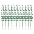 thumbnail image 2 of 20Pc Artificial Plants Clearance! Nomeni Simulation Eucalyptus 20Pc [Dark Green-Frosty White], Fake Flowers Promotion Sale! Green, 2 of 9