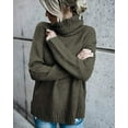 thumbnail image 5 of Sherrylily Fall Winter Women Sweaters Casual Turtleneck Long Sleeve Soft Knitted Pullover, 5 of 7