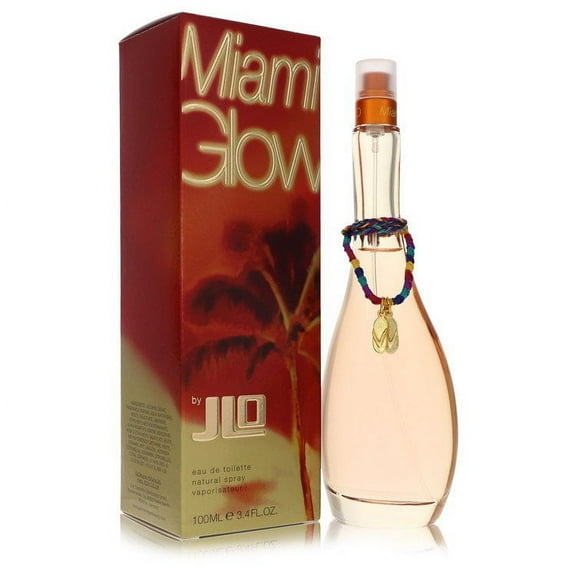 Miami Glow by Jennifer Lopez Eau De Toilette Spray 3.3 oz for Female