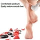 thumbnail image 4 of Electric Foot Callus Remover Kit, Rechargeable Pedicure Tools Foot Care Feet File With 3 Heads,2 Spe, 4 of 5