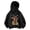 Black4, variant on Kids Girls Hooded Sweatshirt, Loose Korean Style Hoodie, Lightweight Long Sleeve Pullover Outerwear, Casual Back to School Top for Autumn Winter Daily Outdoor Wear(Blue1,8-9 Years)