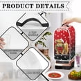 thumbnail image 4 of HELLHERO 1pc Dust Cover, Elastic Kitchen Accessories for Kitchen Highland Cow, 4 of 6
