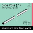 thumbnail image 3 of 7ft Aluminum Pole Replacement Set For Outdoor Pole Tent Party Canopy Gazebo, 3 of 4