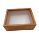 thumbnail image 3 of Marco de caja de sombra Marco de fotos Adorno de escritorio Flor prensada de madera decorativa 6 pulgadas, 3 of 9
